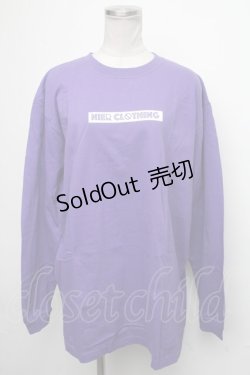 画像1: NieR Clothing / プリントTシャツ  紫 S-25-01-27-057-PU-TO-AS-ZS
