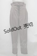axes femme / ベロアリボンテーパードパンツ  ブラウン S-25-01-27-091-AX-PA-HR-ZT252