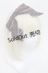 Angelic Pretty / Checkmateカチューシャ  紺 S-25-01-27-020-AP-AC-HR-ZS