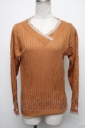 axes femme / リブニット   S-25-01-27-038-AX-TO-AS-ZT193
