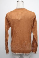 画像2: 【SALE】axes femme / リブニット   S-25-01-27-038-AX-TO-AS-ZT193 (2)