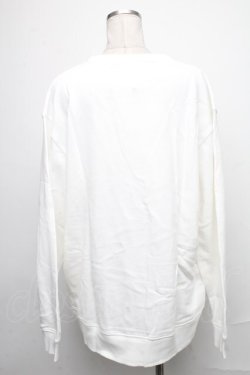 画像2: NieR Clothing / ちゃむちゃむスウェット  白 S-25-01-27-050-PU-BL-AS-ZY