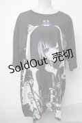 NieR Clothing / プリントTシャツ  黒 S-25-01-28-051-PU-TO-AS-ZS