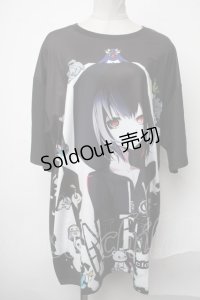 NieR Clothing / プリントTシャツ  黒 S-25-01-28-051-PU-TO-AS-ZS