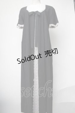 画像1: SERAPHIM / テレーズワンピースII  黒 S-25-01-28-060-LO-OP-AS-ZS