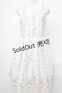 axes femme / 花柄パネルワンピース  ピンク S-25-01-28-074-AX-OP-HR-ZI