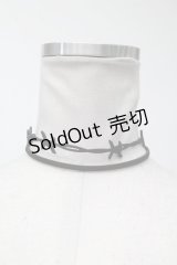 MILKBOY / 有刺鉄線レザーチョーカー  黒 S-25-01-28-002-MB-ZA-AS-ZS