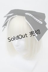 Angelic Pretty / Dollyヒロインリボンコーム  黒 S-25-01-28-011-AP-AC-AS-ZS