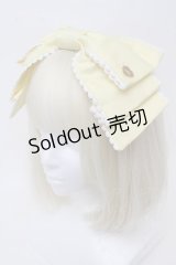 Angelic Pretty / Dollyヒロインリボンコーム  イエロー S-25-01-28-012-AP-AC-AS-ZS