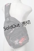 NieR Clothing / 和柄狐バッグ  黒ｘ赤 S-25-01-28-023-PU-TO-HR-ZS
