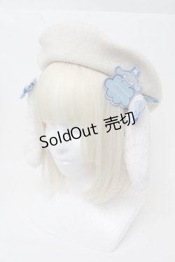 画像1: metamorphose / シナモロールコラボ　耳付きベレー  オフ S-25-01-28-004-ME-AC-AS-ZS