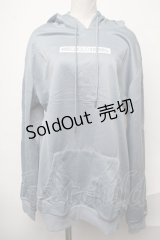 NieR Clothing / ロゴパーカー  グレー S-25-01-28-044-PU-TO-HR-ZS