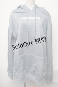 NieR Clothing / ロゴパーカー  グレー S-25-01-28-044-PU-TO-HR-ZS