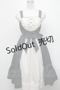 axes femme kawaii / 童話の小公女ジャンスカ  グリーン S-25-01-31-064-AX-OP-HR-ZS