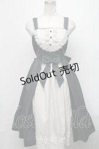 axes femme kawaii / 童話の小公女ジャンスカ  グリーン S-25-01-31-064-AX-OP-HR-ZS