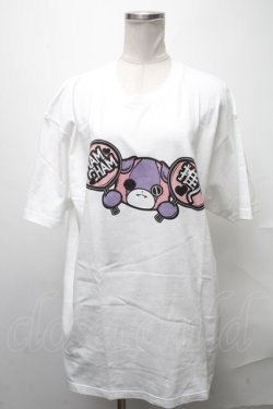 画像1: NieR Clothing / ちゃむちゃむ推しTシャツ  白 S-25-01-31-017-PU-TO-AS-ZY