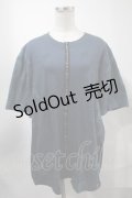 Desoro / むら染めTシャツ  ブルー S-25-01-31-031-PU-TS-HR-ZS