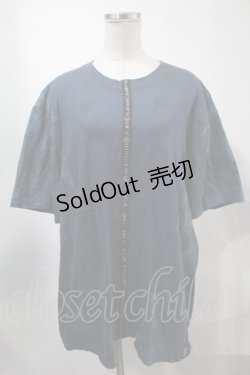 画像1: Desoro / むら染めTシャツ  ブルー S-25-01-31-031-PU-TS-HR-ZS