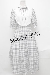 m petit by misako / ワンピース  白ｘ黒 S-25-02-02-071-LO-OP-AS-ZS