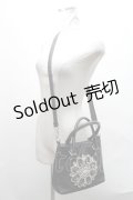axes femme / ビジュー付きバッグ  黒 S-25-02-02-012-AX-BG-HR-ZS