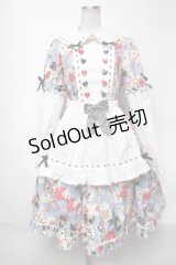 metamorphose / Wonder Card Aliceワンピース  サックス S-25-02-04-057-ME-OP-HR-ZS