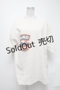 LAND by MILKBOY / LAND BEAR ワッペン TEE  オフ S-25-02-04-033-MB-TS-AS-ZS