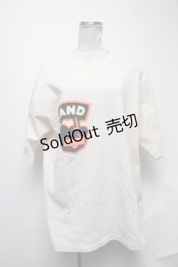 画像1: LAND by MILKBOY / LAND BEAR ワッペン TEE  オフ S-25-02-04-033-MB-TS-AS-ZS