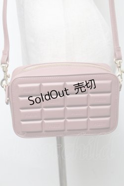 画像1: Maison de FLEUR / ショコラショルダーバッグ  ピンク S-25-02-05-022-LO-BG-AS-ZS