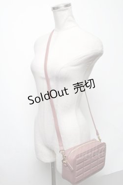 画像2: Maison de FLEUR / ショコラショルダーバッグ  ピンク S-25-02-05-022-LO-BG-AS-ZS