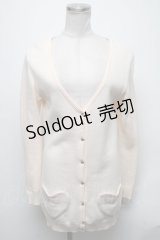 MILK / ハートポケットカーディガン  ベージュ S-25-02-05-032-ML-TO-AS-ZS