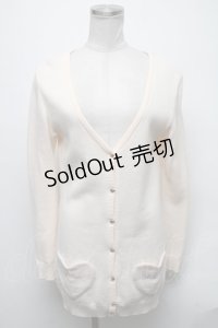 MILK / ハートポケットカーディガン  ベージュ S-25-02-05-032-ML-TO-AS-ZS