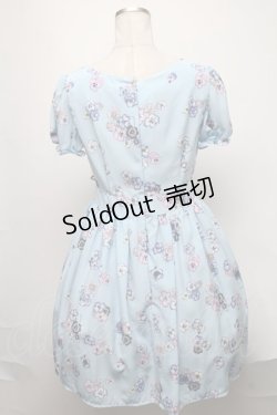 画像2: MILK / パンジーCATドレス  サックス S-25-02-05-043-ML-OP-AS-ZS