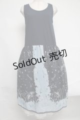 axes femme / 星座柄ワンピース  紺 S-25-02-08-060-AX-OP-AS-ZS
