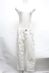 axes femme / パリ刺繍ボーイズデニム  オフ S-25-02-08-092-AX-PA-HR-ZI