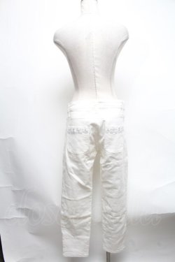 画像2: axes femme / パリ刺繍ボーイズデニム  オフ S-25-02-08-092-AX-PA-HR-ZI