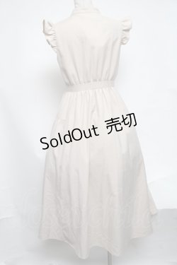 画像2: An MILLE / フロントボタンノースリーブワンピース  ベージュ S-25-02-08-035-EL-OP-AS-ZS