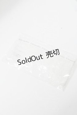 画像1: 【SALE】Moi-meme-Moitie / コットンレースマスク  白 S-25-02-11-003-MO-ZA-HR-ZT168-F003