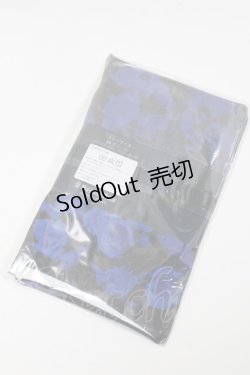画像2: Moi-meme-Moitie / 青薔薇タイツ  黒 S-25-02-11-007-MO-ZA-HR-ZS