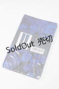Moi-meme-Moitie / 青薔薇オーバーニー  黒 S-25-02-11-009-MO-ZA-HR-ZS