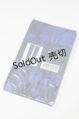 Moi-meme-Moitie / 青薔薇オーバーニー  黒 S-25-02-11-009-MO-ZA-HR-ZS