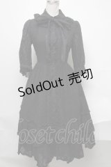 Angelic Pretty / Camilleワンピース  黒 S-25-02-11-056-AP-OP-HR-ZS