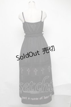 画像2: Jamie エーエヌケー / チュールワンピース  黒 S-25-02-11-063-LO-OP-AS-ZS