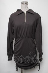 evelyn / スウェットタイトワンピース  グレー S-25-02-13-062-LO-OP-AS-ZT057