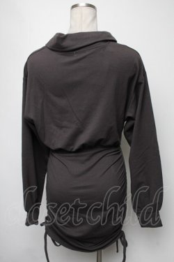 画像2: evelyn / スウェットタイトワンピース  グレー S-25-02-13-062-LO-OP-AS-ZT057