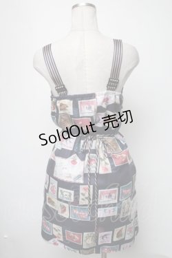 画像2: MILK / Vintage Stampドレス  紺 S-25-02-13-075-ML-OP-AS-ZS