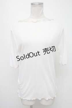 画像1: axes femme / シアートップス  白 S-25-02-13-028-AX-TO-HR-ZI