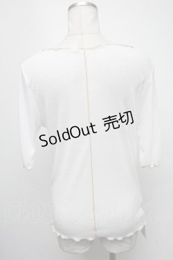画像2: axes femme / シアートップス  白 S-25-02-13-028-AX-TO-HR-ZI