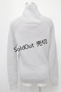 画像2: Katie / うさぎさんカウチンニット  ブルーグレー S-25-02-13-030-LO-JA-AS-ZT388