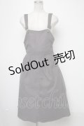 Fi.n.t / 金具使いサロペット風ジャンパースカート  グレー S-25-02-15-062-CA-OP-HR-ZT220