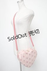 Q-pot. / ハートストロベリーチョコレートハートクロスボディーバッグ  ピンク S-25-02-15-015-QP-BG-AS-ZS